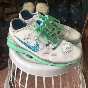 Nike free practically new